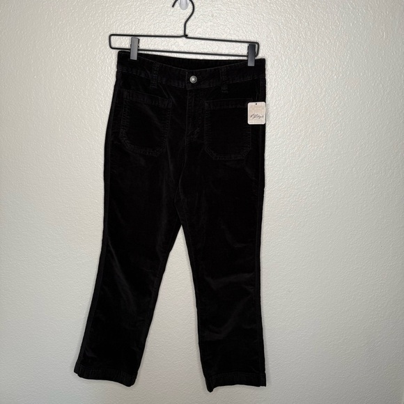 Free People High Time Kick Flare Pants Black Size 6 NWT - Picture 3 of 7